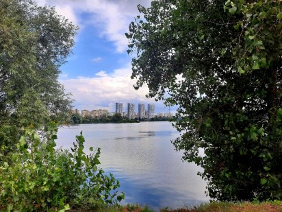 УНІКАЛЬНО 16 сот. 1 лінія біля води в Києві, МЕТРО " АКАДЕММІСТЕЧКО " Київ