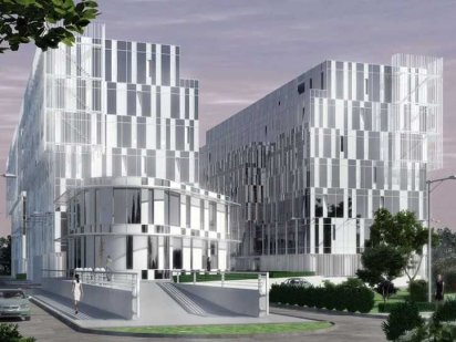 Фасадный участок с Проектом под ТРЦ пр. Победы (метро Житомирская) Киев