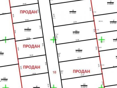 Участок 5 соток Зеленый Гай/Совиньон