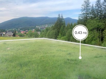 Земельна ділянка у Ворохті 0.43 га Яремче