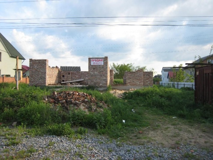 земля з розпочатим будівництвом м. червоноград вул.кристинопільська - фото 1