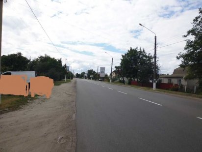 Продажа 17 соток Київський шлях, фасад, з жилим будинком,комунікації. Бориспіль