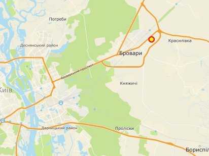 Бровары. Фасад от 1.5 Га до 14 Га земли промышленности. Госакты