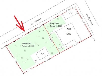 Участок під будівництво! Буча, вул. Лермонтова Буча