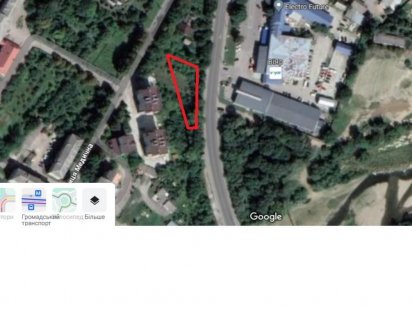 Земельна ділянка під комерцію 1 ряд від дороги,вулиця Коновальця Ивано-Франковск