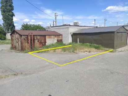 Ділянка під гараж на вул. Вадима Пугачова Кременчук