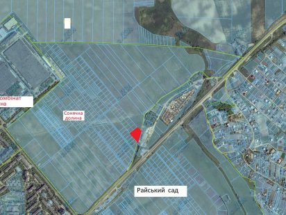 Продам  ділянку під будівництво   р-ні Льонокомбінату 2 .12 га. Ровно