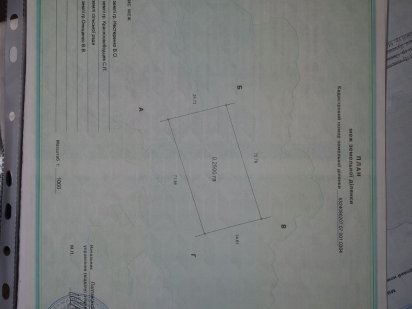 Продам земляный участок Петровка за селом кротенки 25 соток Полтава