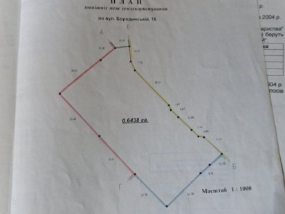 Продаж земельної ділянки Черновцы