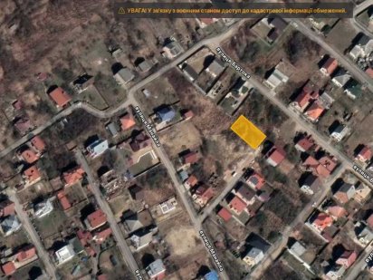 Ділянка по вулиці Бажана (мкр-н Підлипники) Ужгород