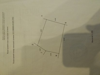 Ділянка під будівництво