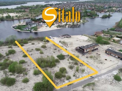 Участок с выходом на Днепр, 58 соток,  Осокорки, метро Славутич 12 км Киев