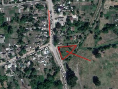 земельна ділянка 10 соток вул Чаплинська Днепр