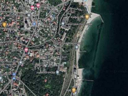 Дача Ковалевского: продам шикарный участок 12 соток на морской стороне Одеса