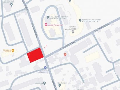 Углова земельна ділянка- під багатоповерхівку, Фонтана Аркадия Власник Одесса