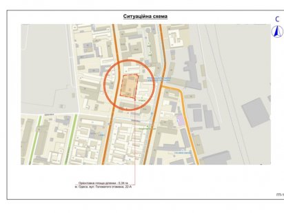 Продам фасадный участок 0.34га Атамана Головатого Одеса
