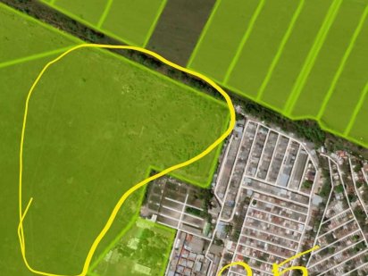 1,5 Га на Инглези за 25й Чапаевской. за Пространством Одесса