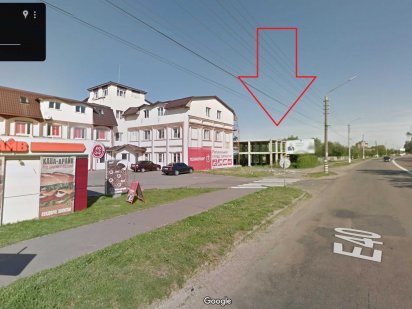 Фасад - 35 м.!  Незавершенное строительство 1200 м. Борисполь