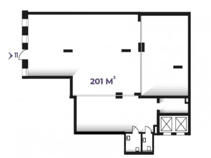 Комерційне приміщення 201 м.кв на вул. Мазепи (напроти парку Шевченка) Івано-Франківськ