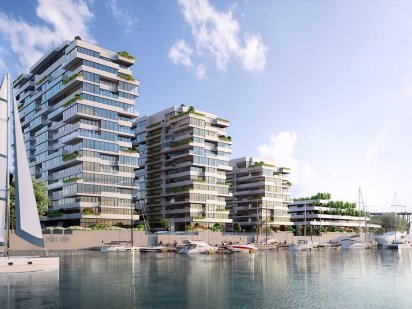 Комерційне приміщення 363 кв.м у комплексі Port City на набережній Днепр