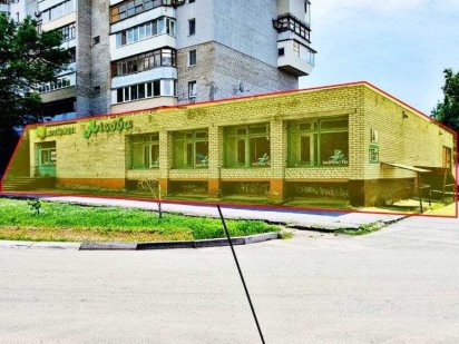 Офисно-торговое помещение на Космосе, с внутренней рампой Запоріжжя