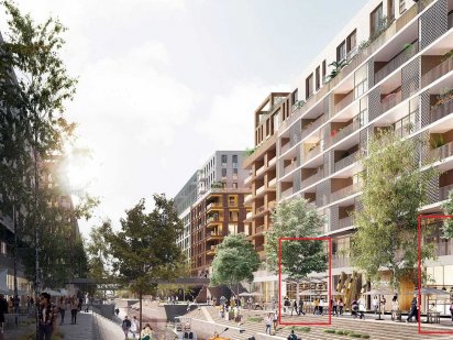 Комерційне приміщення в ЖК Rybalsky з видом на канал під ресторан офіс Киев