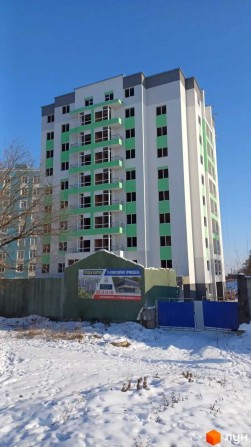 Двокімнатна квартира на Дубово, стан від будівельників - фото 1