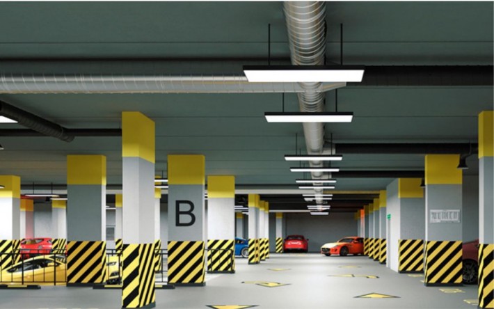 Паркінг подземный паркинг жк Поющий Фонтан 9 ст Большого Фонтана - фото 1