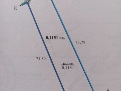 Продаж та оренда Приватизована земельна ділянка м. Бобровиця Бобровица
