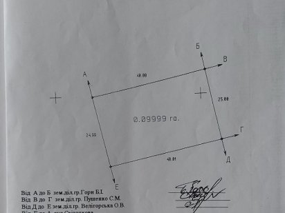 Земельна ділянка, продаж Бобровиця