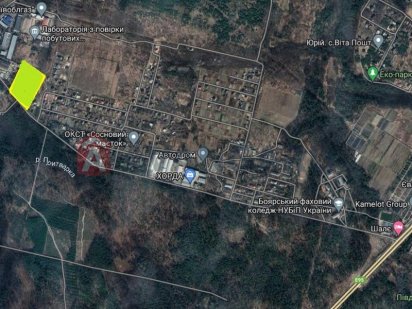 Продається чудовий участок 12сот в м.Боярка Боярка