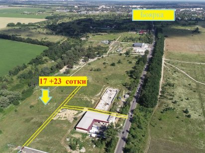 Продаж ділянки під комерцю Боярка-Білогородка 3 тя лінія Боярка
