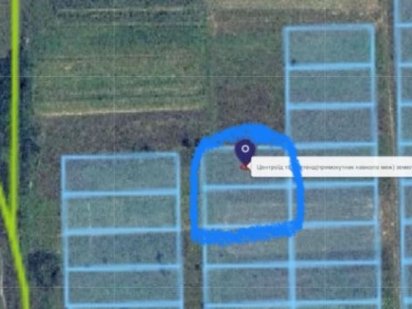 Земельна ділянка Виноградов