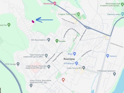 м. Вишгород, ст "Енергетик", 4.72 сот. Вишгород