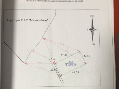 Земельна ділянка Вознесенськ