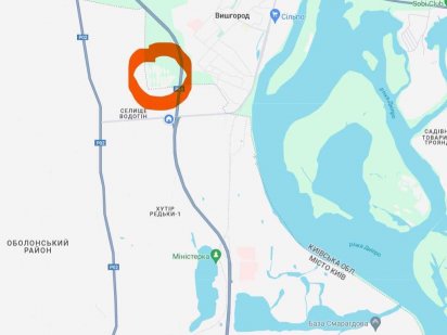 Ділянка садова в садовому товаристві "Лісова поляна" Вышгород