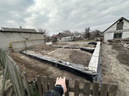 Усасток с фундаментом 10*9 Каменское