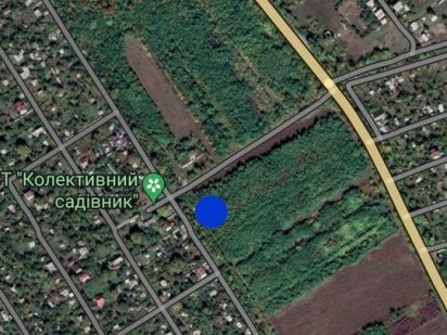 Земельный участок Кам'янське