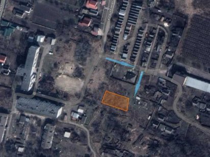 Земельна ділянка 10 сот. під забудову в м. Васильків вул. Комарова