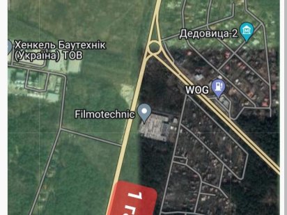 Продаж фасадної земельної ділянки у м.Вишгород Вышгород