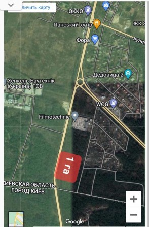 Продаж фасадної земельної ділянки у м.Вишгород - фото 1