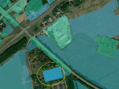 Продам участок возле трассы Каменское