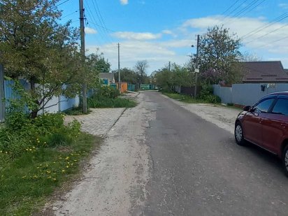 Продаж земельної ділянки 22сот, асфальт та всі комунікації.