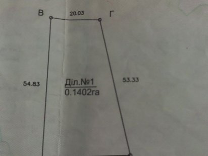 Продається земельна ділянка Долина