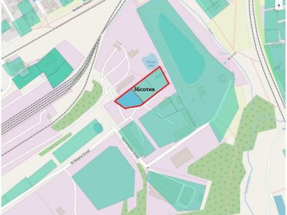 Ділянка 36 сотих в промисловій зоні Б.Хмельницького Дрогобыч