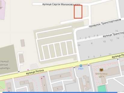 Участок под застройку