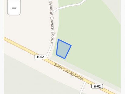 Земельна ділянка Канев