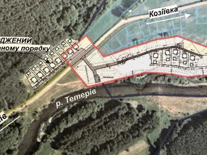 Продаж ділянок житлової забудови Коростишів