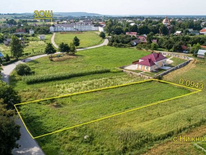 Земельна ділянка під будівництво
