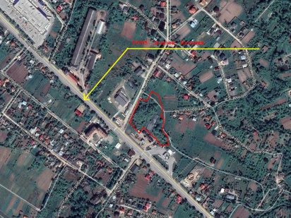 Земельна ділянка під торгівлю 1,3638 га, вул. Карпатська, 154 Коломия